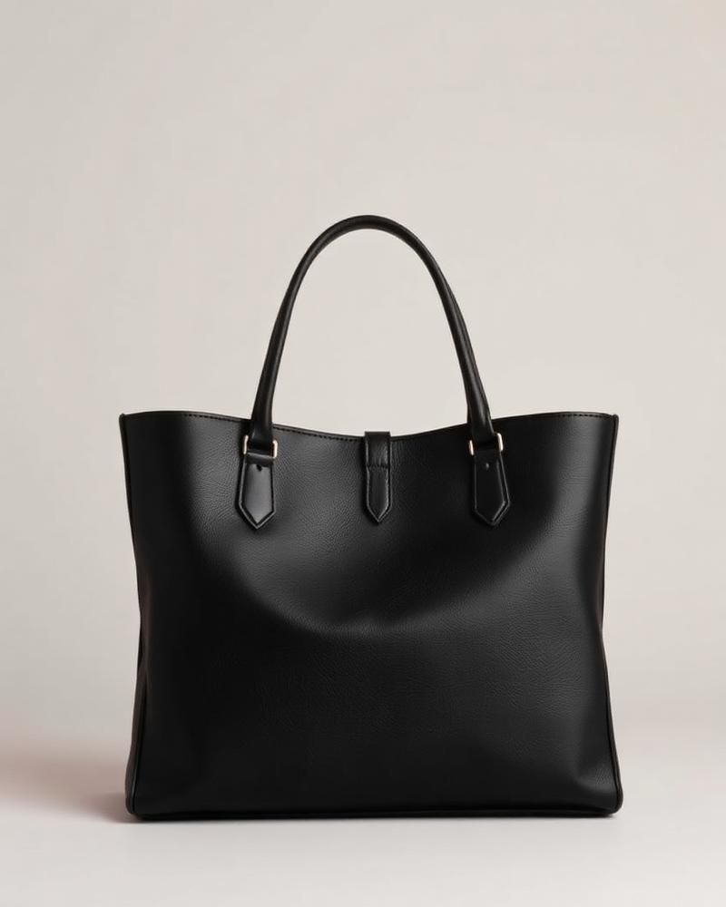 Tote Black Couro — bolsas da Addoro Acessórios